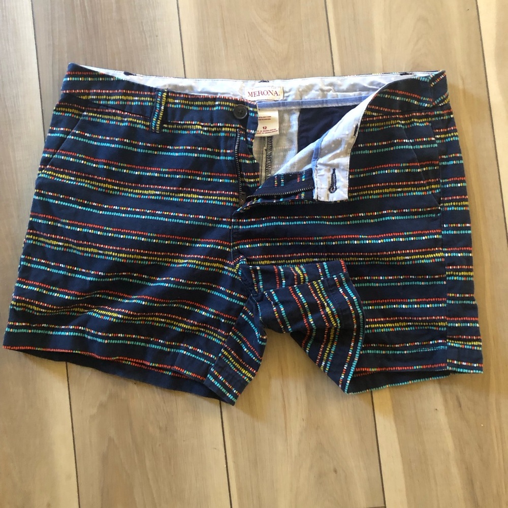 Merona striped Shorts size 12 women